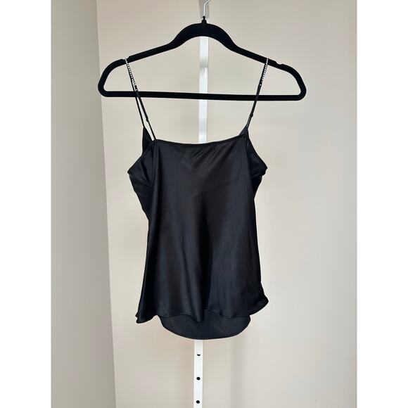 Generation Love Bailey Crystal Strap Cami Black size XS - Picture 9 of 9